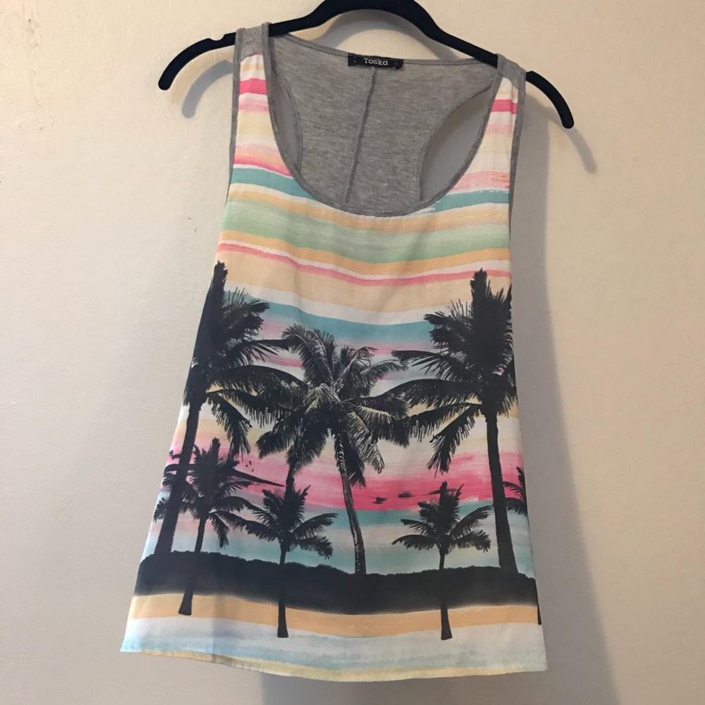 Toska Palm Tree Tank